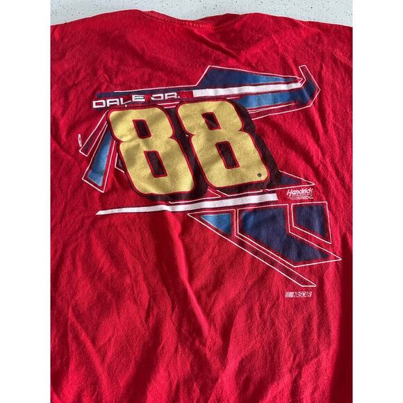 NASCAR Dale Earnhardt Jr. Motorsports Shirt Hendrick #88 Red Men’s Size XL - Picture 5 of 7